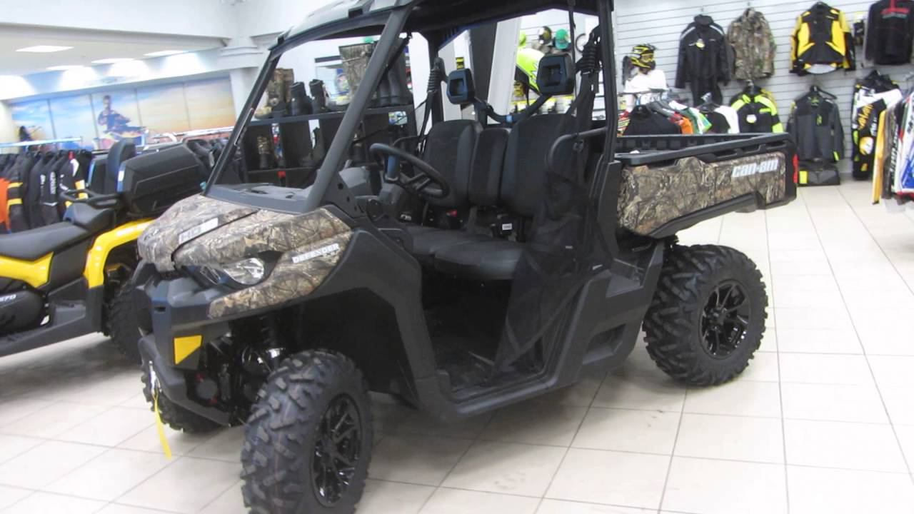 Обзор DEFENDER  XT CAMO 2016 SSV Can AM