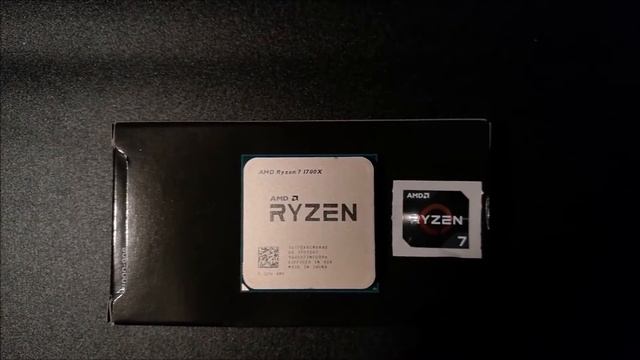 AMD Ryzen 7 1700X Unboxing смотреть онлайн