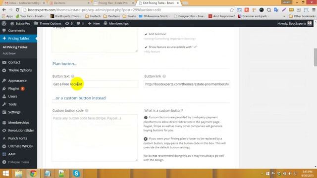 How to create a pricing plan on estate-pro wordpress theme смотреть онлайн