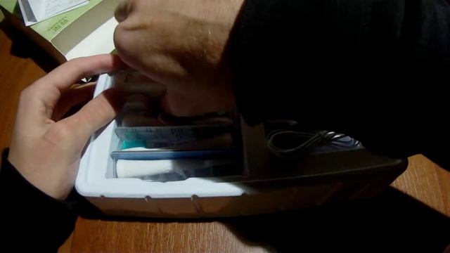 Посылка из Китая - ультразвуковая щетка Lansung U1 смотреть онлайн