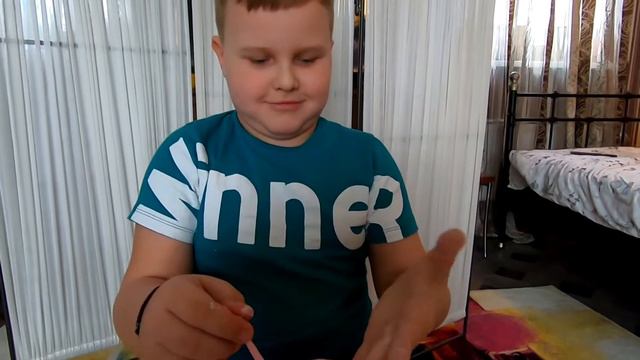 Первое видео! Как сделать слайм. смотреть онлайн