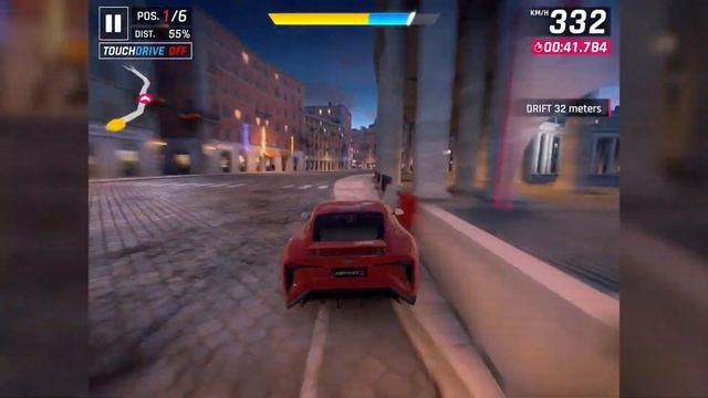 Asphalt 9 - TVR - Weekly Competition (Rome) - 1:10.843 смотреть онлайн