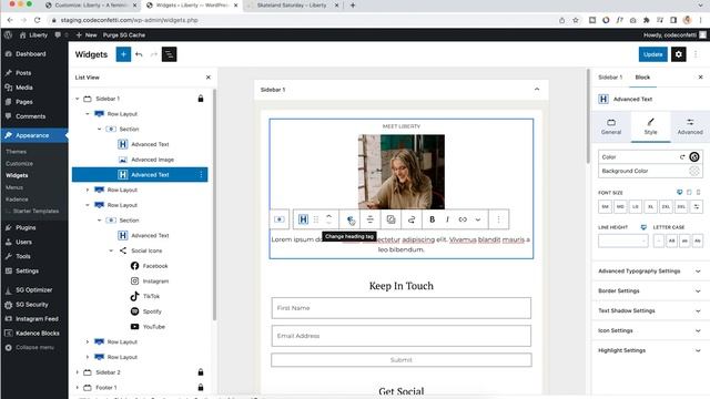 How to Edit Liberty - Wordpress Kadence Child Theme - 2023 | Code+Confetti смотреть онлайн