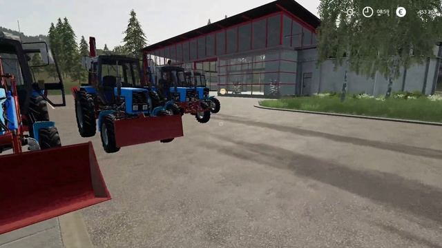 МОД МТЗ-82.1 ЭО-2626 v1.0 ДЛЯ FARMING SIMULATOR 2019 смотреть онлайн