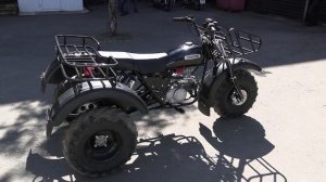 Трицикл ТРИТОН-3 (на базе СКАУТ-3, на "больших" колесах 23х7-10"). Обзор.