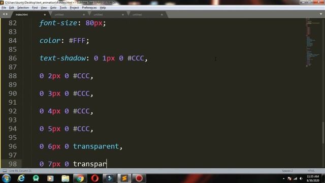 Bounce Text: Bouncing Text Animation in Pure CSS | Text Jumping Animation in CSS смотреть онлайн