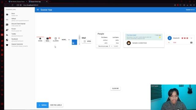 Display MORE Information with QTabPanels | PLUS: How it works with QTabs | Quasar Framework | VueJS смотреть онлайн
