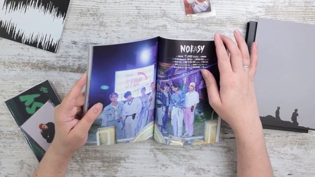 МОЙ ПЕРВЫЙ АЛЬБОМ - Распаковка альбома Stray Kids NOEASY ⚡️+ журнал 1st Look KINGDOM