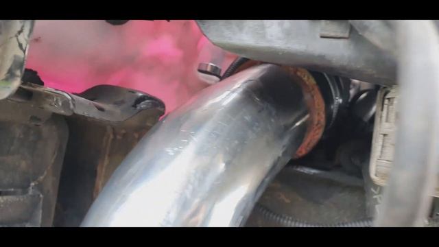 Audi S3 8l Front mount intercooler install смотреть онлайн