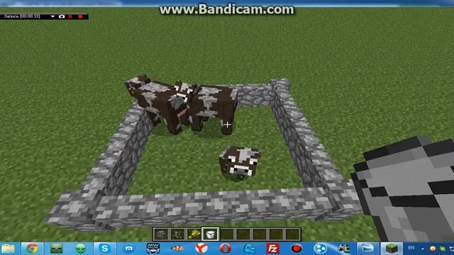 Как розмножыть корову в MineCraft смотреть онлайн