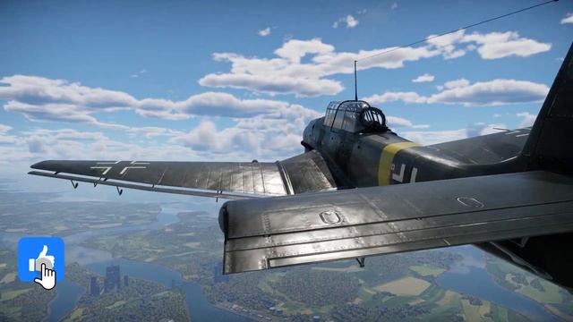 War Thunder Stuka Siren Dive Bombing Attack Compilation смотреть онлайн