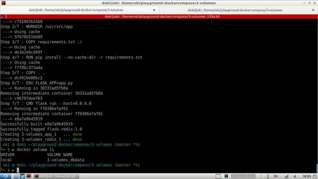 DOCKER-COMPOSE - 4. LES VOLUMES PERSISTANTS смотреть онлайн