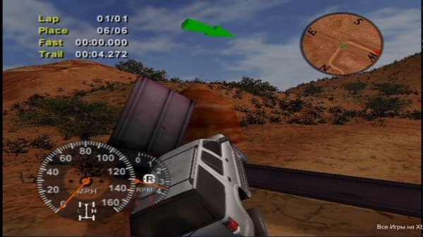 4x4 EVO 2 Evolution — Gameplay HD — Real Hardware {Component}