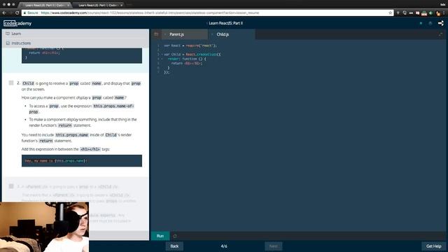Day 101 - Year of Streaming & Learning to Code #programming #codecademy #bdx_inc смотреть онлайн