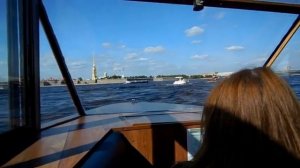 Прогулка на катере по Неве и окрестностям