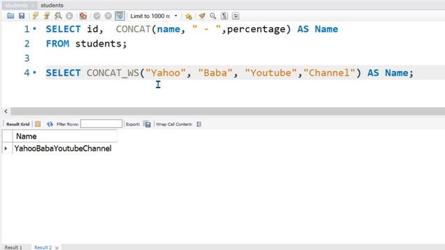MySQL String Functions Tutorial in Hindi / Urdu смотреть онлайн