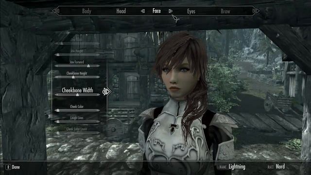 Skyrim - Final Fantasy 13 Lightning Mod (No Mask Version)[Update] смотреть онлайн