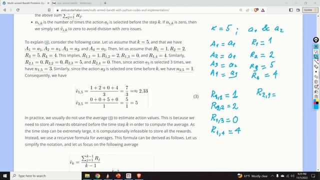 Multi-Armed Bandit Problem and Epsilon-Greedy Action Value Method in Python: Reinforcement Learning смотреть онлайн