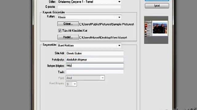 Adobe Photoshop - Web Resim Galerisi Yapımı смотреть онлайн