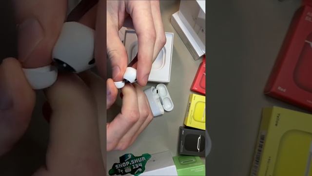 РАСПАКОВКА и ОБЗОР AirPods Pro КОПИЯ НАУШНИКОВ смотреть онлайн