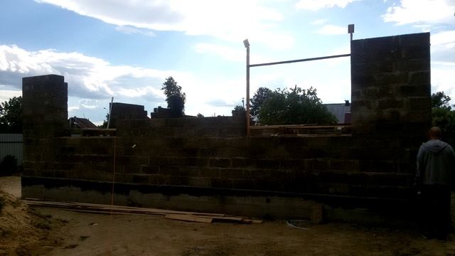Дом из арболита от фундамента до крыши смотреть онлайн