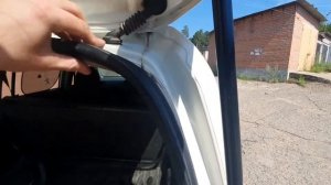 После дождя в задних арках вода-  toyota probox. как быть?