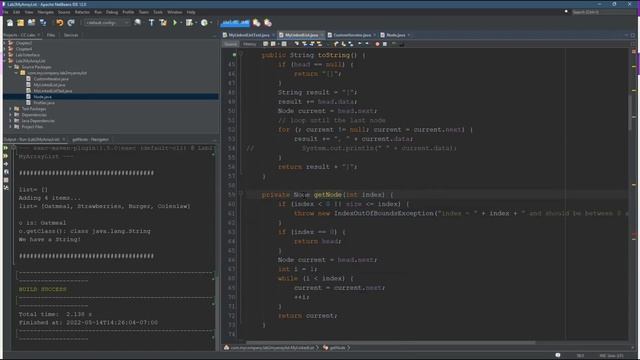 CS162 Java = External Node Class And Type Parameter = Part 4 смотреть онлайн