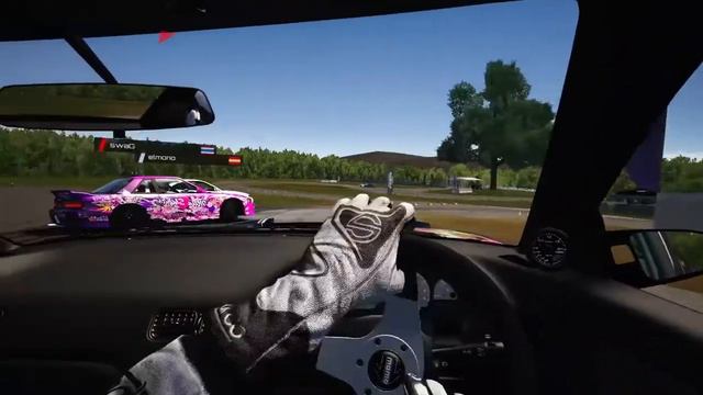 OTM Lime Rock - Assetto Corsa Drift POV Chasing Randoms Online! смотреть онлайн