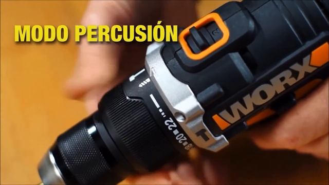 Furadeira de Impacto a Bateria 20v Max Lithium-Ion Worx WX372 смотреть онлайн