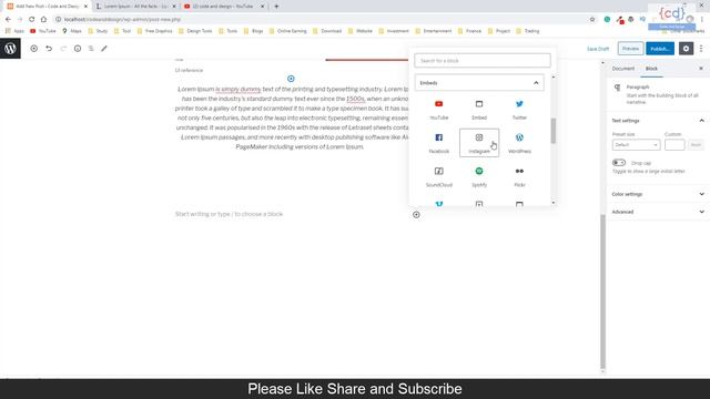 How to create a post and write a blog in WordPress #3 || WordPress Hindi Tutorial смотреть онлайн