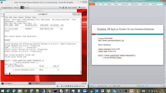 How to Disable Oracle Database Vault смотреть онлайн