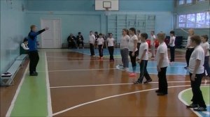 Урок физической культуры в 4 классе. Учитель Казанцев Алексей Евгеньевич.