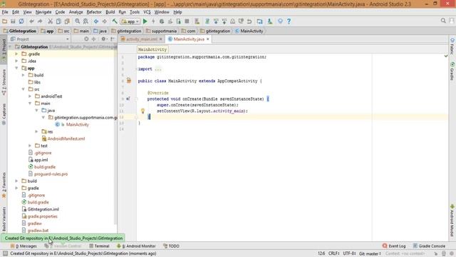 How to integrate Github in Android project using Android Studio смотреть онлайн