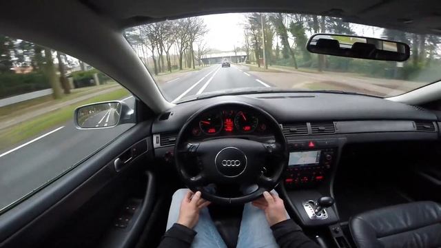 POV Audi A6 Avant 2.5 V6 TDI Ride 163 HP Automatic (Multitronic) C5 2004 смотреть онлайн