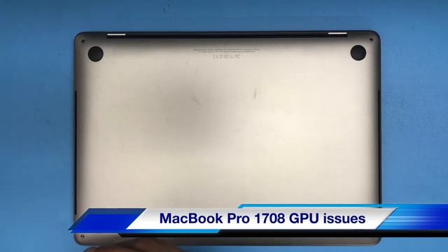 MacBook Pro 1708 GPU issue