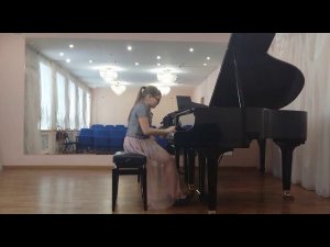 Кемерово. ЦДШИ. Фролова Елизавета.  М.  Шмитц « Джазовая инвенция №22»