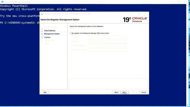 How to Delete Oracle Database using DBCA смотреть онлайн