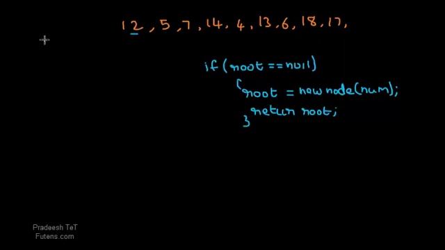 What is Binary search tree - Insertion in Binary search tree data structure in (Tamil) with code смотреть онлайн