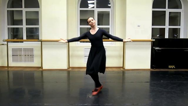 10. Экзерсис на середине. Комбинация моталочка смотреть онлайн