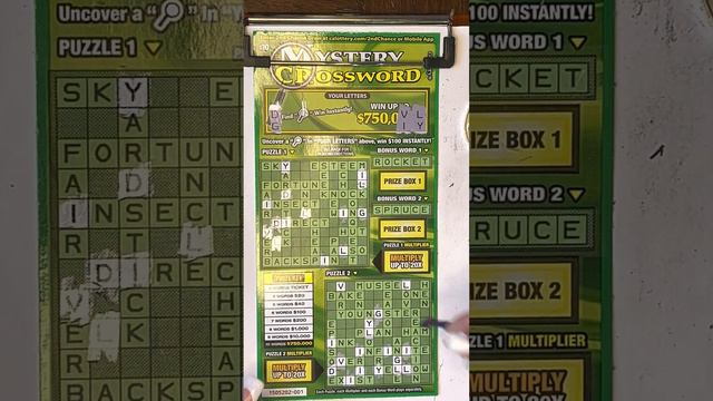 Joker Wild🃏Triple Play & Mystery Crossword #calottery #california #ticket #winner #crossword #lucky смотреть онлайн