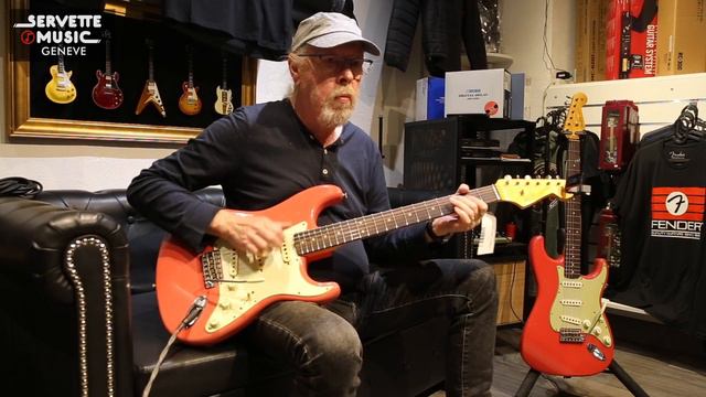 ServetteMusicTV : Fender CS Strat 64 JRN Relic RW Faded Aged FR.mp4 смотреть онлайн