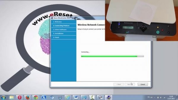 Xerox WorkCentre 3025 B205 - Installing and wireless printing