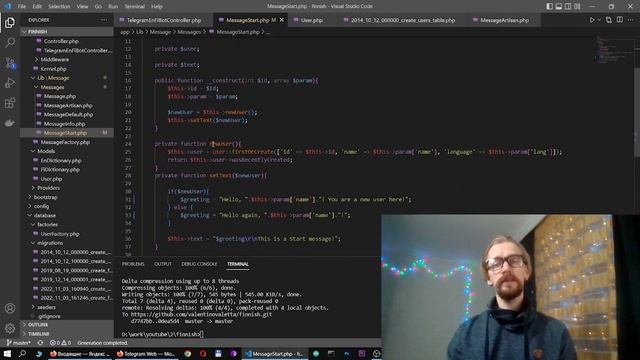 PHP Telegram bot №6 Migration смотреть онлайн