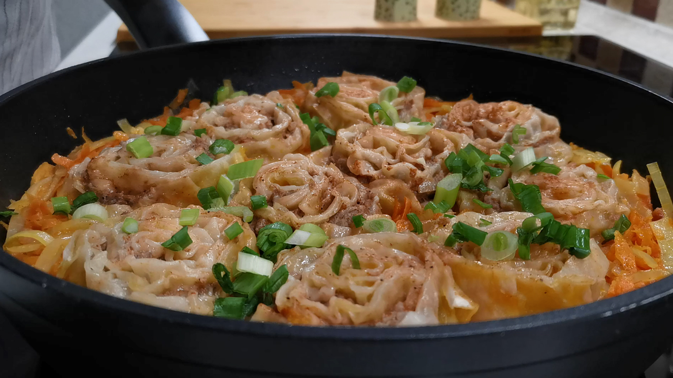 Просто ЧУДО какое-то! Ленивые ПЕЛЬМЕНИ без теста. Просто возьмите фарш и лаваш смотреть онлайн