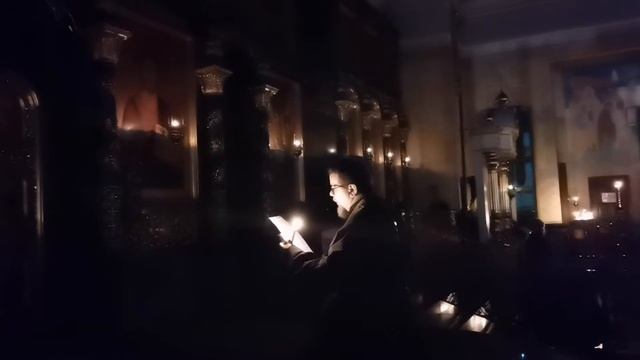 Молитва о мире. Великое повечерие 9 марта 2022 года. Среда первой седмицы Великого поста смотреть онлайн