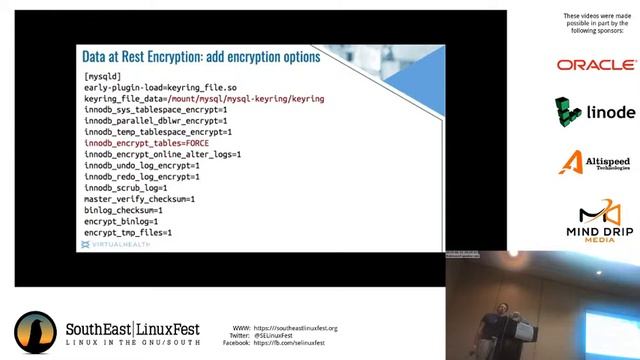 Alexander Rubin - Securing customer data (PII) in MySQL смотреть онлайн
