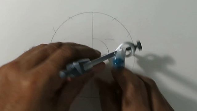 Divide a Circle into 24 equal part using only a compass смотреть онлайн