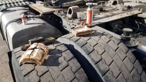 Renault Premium DXI,  как отрегулировать биение седла, Jost