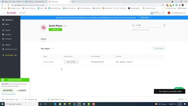 How to add Add MP3 Music Player widget to Elementor [Wordpress Site] смотреть онлайн