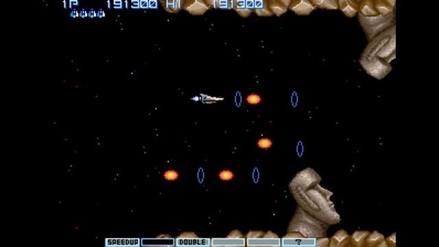 Gradius II- Gofer No Yabou (1988)  (Arcade)